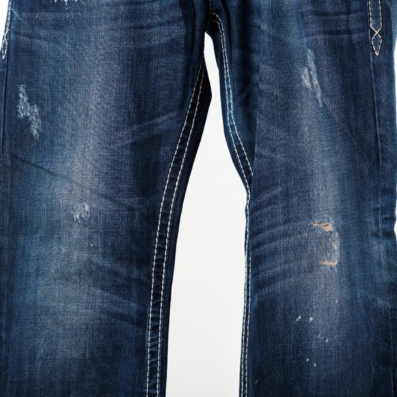 Rock Revival “Mason” RE8664R Men’s Straight Jeans (Size 36x32) - Picture 5 of 13